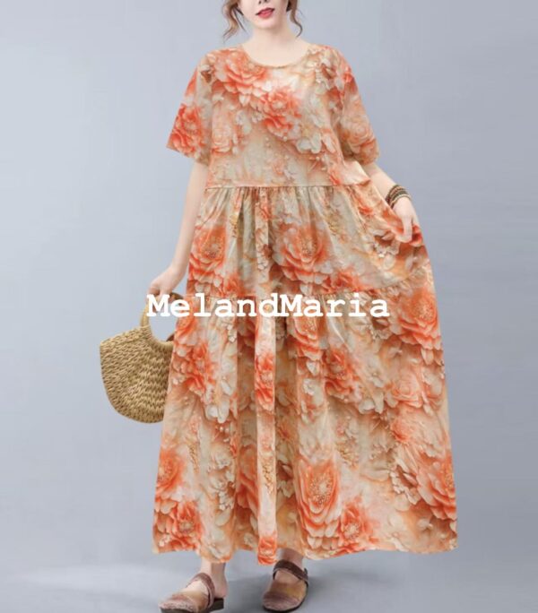 Meland Maria Oversize Maxi Dress - 013