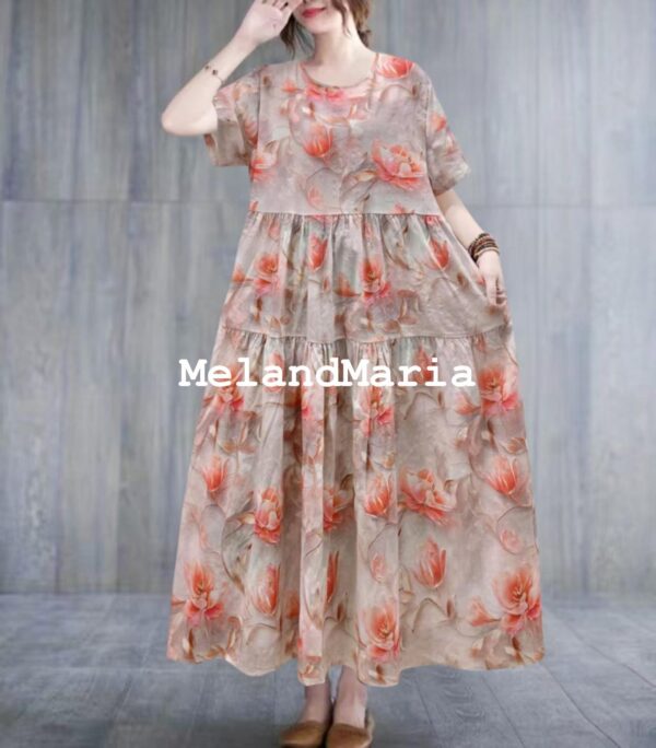 Meland Maria Oversize Maxi Dress - 002