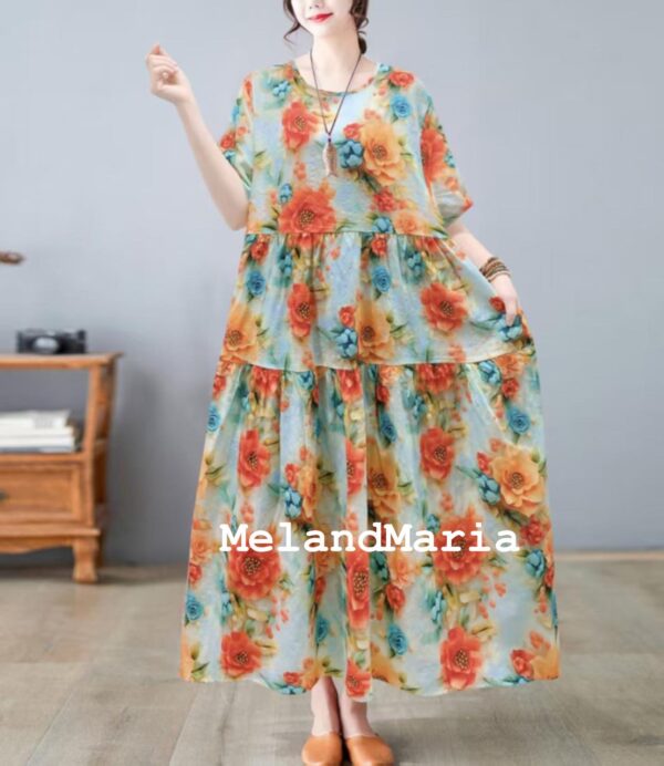 Meland Maria Oversize Maxi Dress - 005
