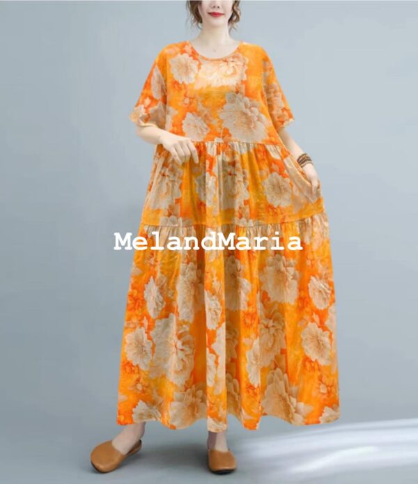 Meland Maria Oversize Maxi Dress - 009